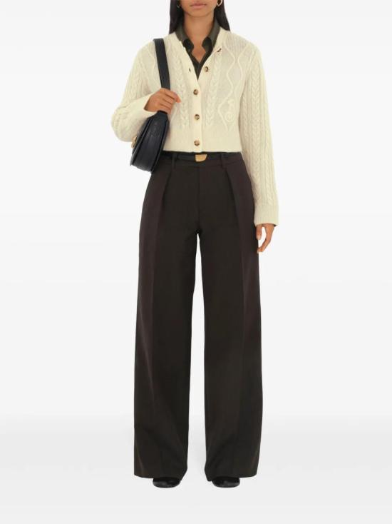  버버리 가디건 8097967 ivory - BURBERRY