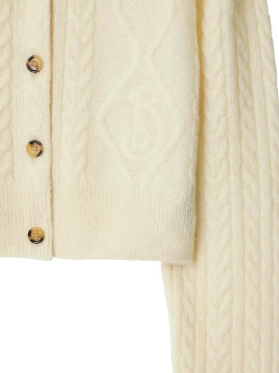  버버리 가디건 8097967 ivory - BURBERRY