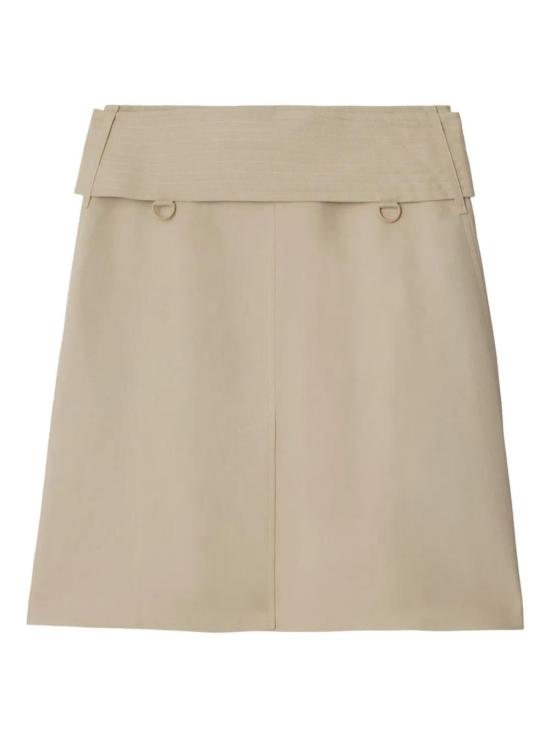  버버리 미디 스커트 8087482 sand beige - BURBERRY