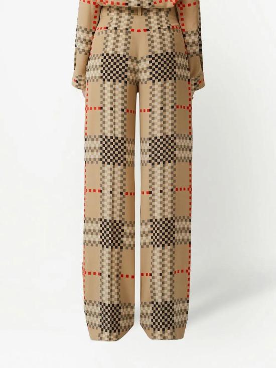  버버리 스트레이트 팬츠 8063105 beige - BURBERRY