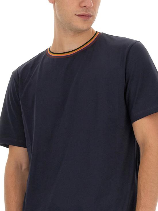 25SS 폴 스미스 반팔 티셔츠 M1R 697PS H00084 49 BLUE - PAUL SMITH