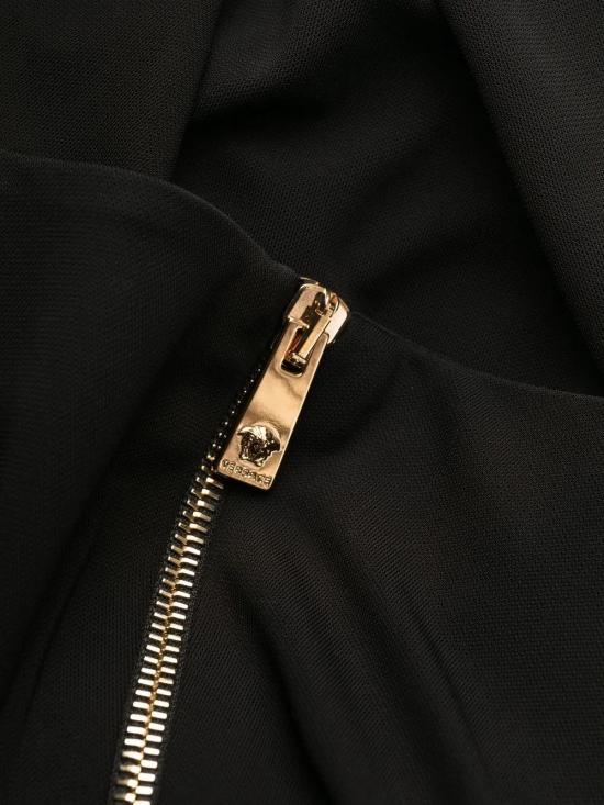  베르사체 미디 원피스 10091911A01253 black - VERSACE