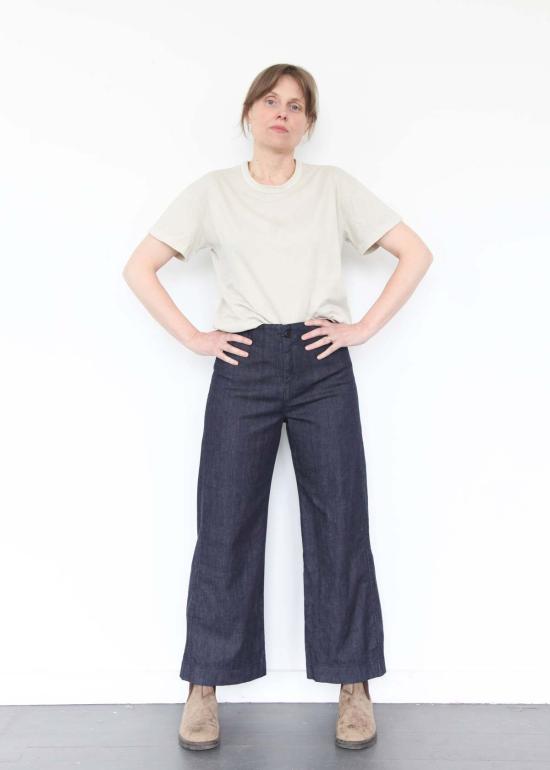  프레리 언더그라운드 데님 팬츠 낵 팬츠 데님