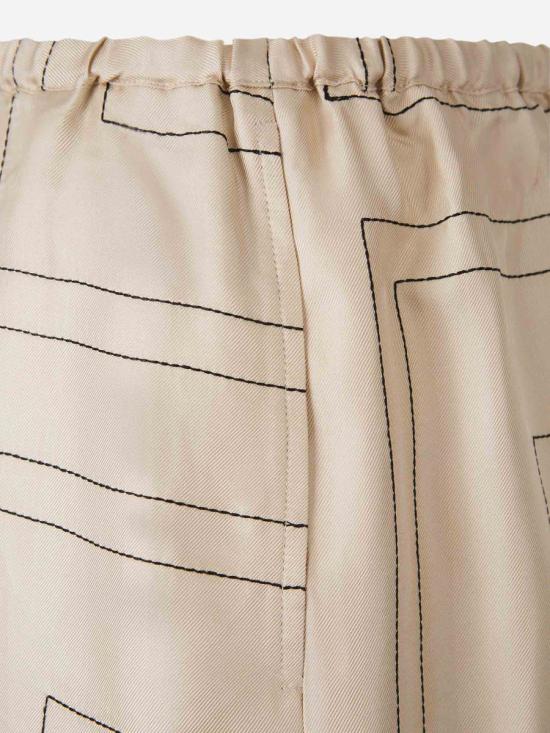 25SS 토템 숏팬츠 223226707926 IVORY DOM - TOTEME