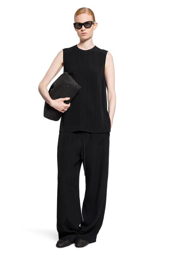  토템 민소매 티셔츠 252 WRT0508 FB0192 001 BLACK DOM - TOTEME