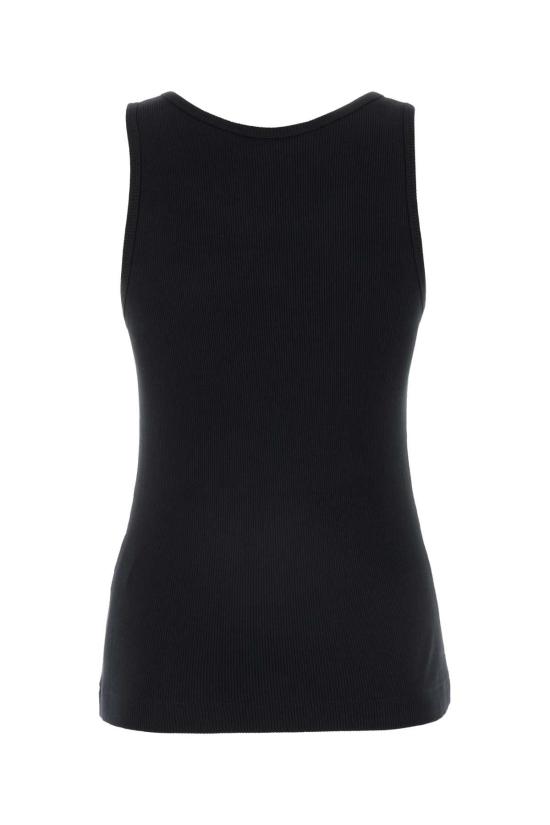 25SS 메종키츠네 민소매 티셔츠 MW00103KJ0125P199 BLACK DOM - MAISON KITSUNE