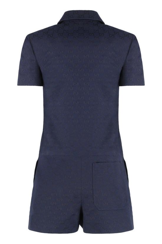 25SS 구찌 숏팬츠 781457Z8BRZ4608 DARK BLUE DOM - GUCCI