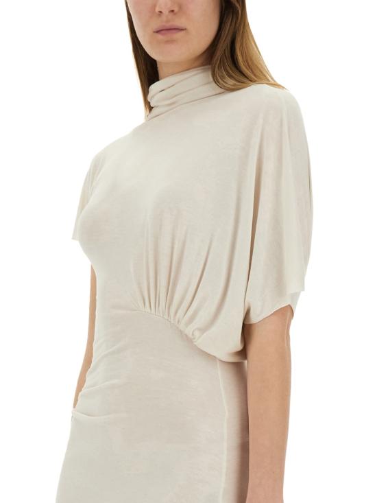 25SS 릭 오웬스 미디 원피스 LI01E4515 RV28 IVORY - RICK OWENS