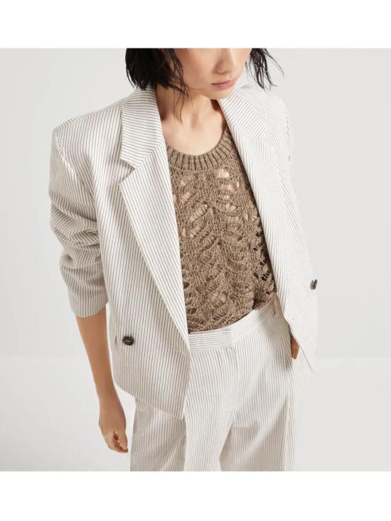  브루넬로 쿠치넬리 수트 자켓 MH5437407C1080 - BRUNELLO CUCINELLI