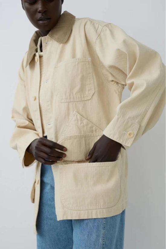  샤이나 모트 자켓 페인터  내츄럴 - SHAINA MOTE