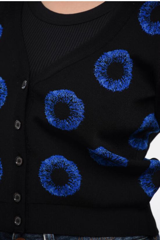  알렉산더 맥퀸 가디건 748087 Q1A56 1091 Black - ALEXANDER MCQUEEN