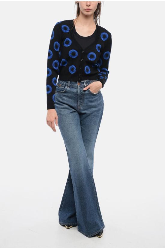  알렉산더 맥퀸 가디건 748087 Q1A56 1091 Black - ALEXANDER MCQUEEN