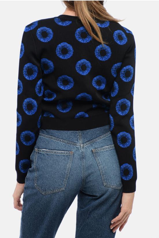  알렉산더 맥퀸 가디건 748087 Q1A56 1091 Black - ALEXANDER MCQUEEN