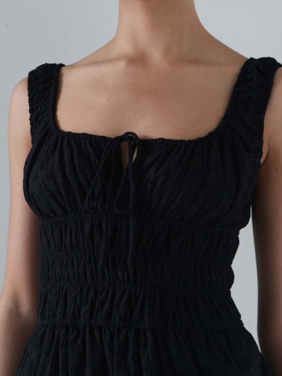  NIA 숏 원피스 니아 솔트 미니 드레스 블랙 - OTHER BRANDS