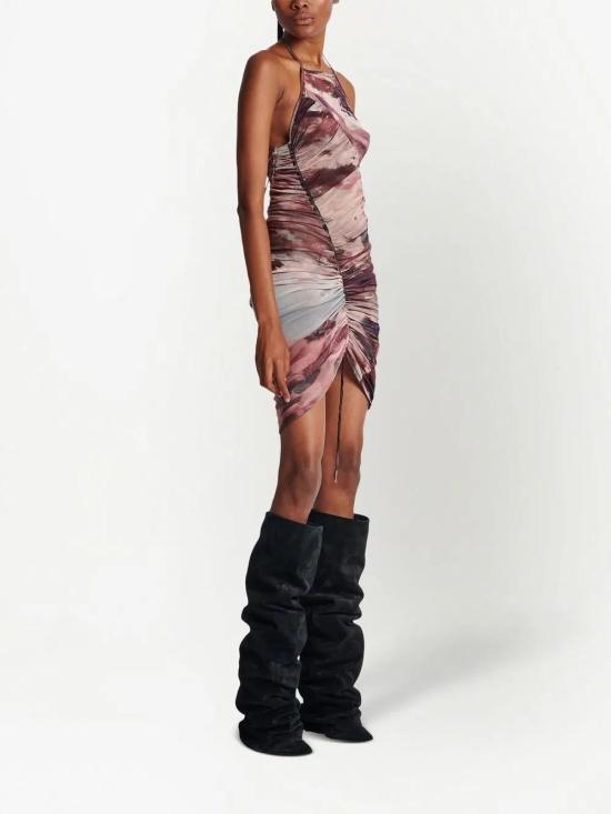  발망 롱 원피스 AF0R3175JG02 multicolour - BALMAIN