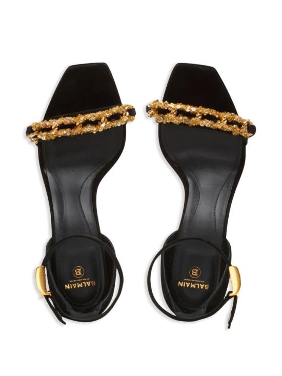  발망 샌들 BN1UH742LVEC black - BALMAIN