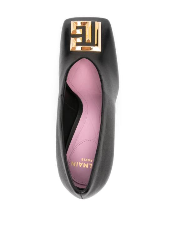  발망 힐/펌프스 DN1UA031LNAP black - BALMAIN