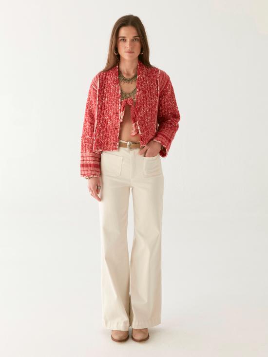 25SS MAISON HOTEL 스트레이트 팬츠 EDNA ECRU