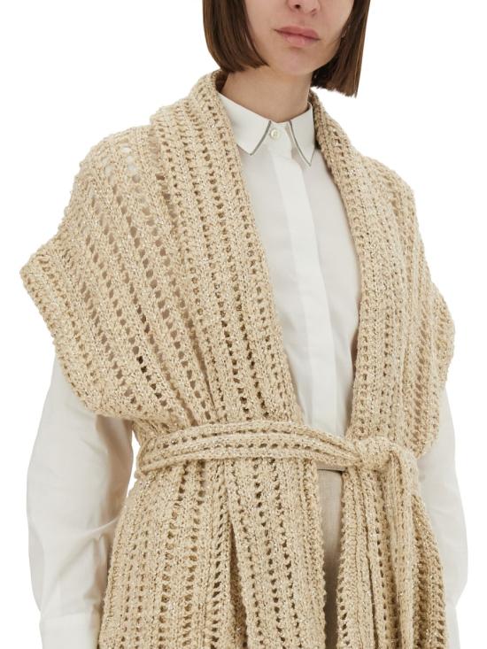 25SS 브루넬로 쿠치넬리 스웨터 MEA393106 CBU80 BEIGE - BRUNELLO CUCINELLI