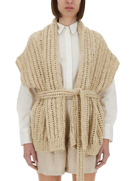 25SS 브루넬로 쿠치넬리 스웨터 MEA393106 CBU80 BEIGE