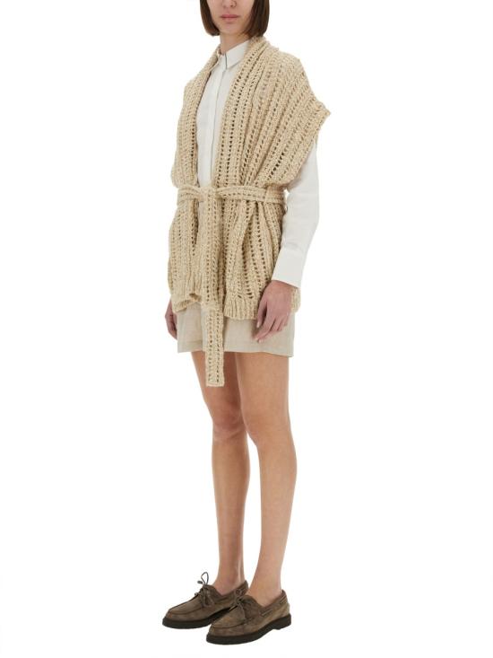 25SS 브루넬로 쿠치넬리 스웨터 MEA393106 CBU80 BEIGE - BRUNELLO CUCINELLI