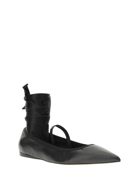 25SS 살바토레 페라가모 플랫 슈즈 782673 002 BLACK - SALVATORE FERRAGAMO