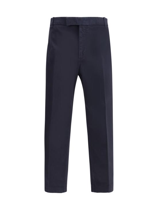 25FW 톰브라운 스트레이트 팬츠 MTU335WF0576 415 BLUE