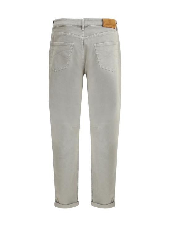 25SS 브루넬로 쿠치넬리 데님 팬츠 M277PX1290 C7018 KHAKI - BRUNELLO CUCINELLI