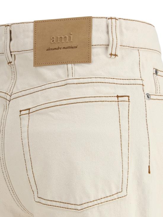 25SS 아미 데님 팬츠 FTR031DE0039 136 CREAM - AMI