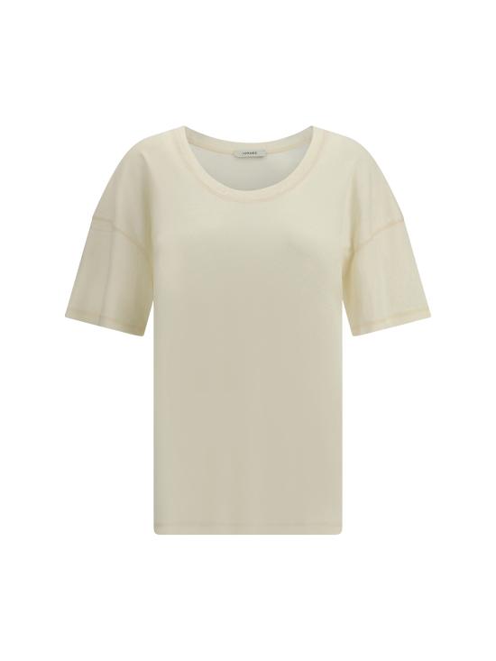 25SS 르메르 반팔 티셔츠 TO1146LJ1016 WH048 CREAM