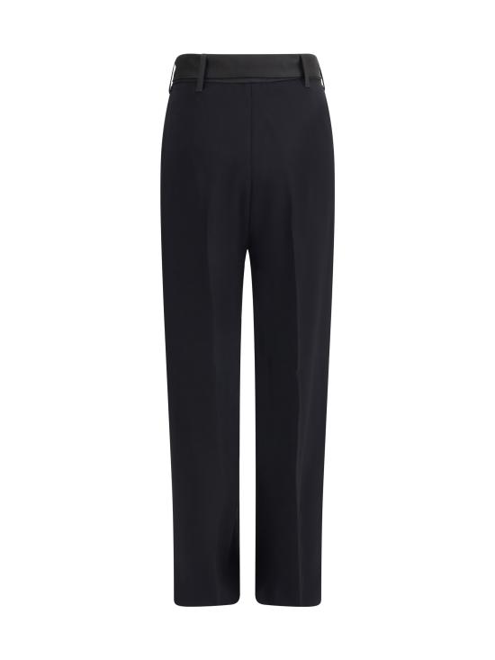 25SS 트루 로얄 스트레이트 팬츠 T803TRF01 001 BLACK - TRUE ROYAL