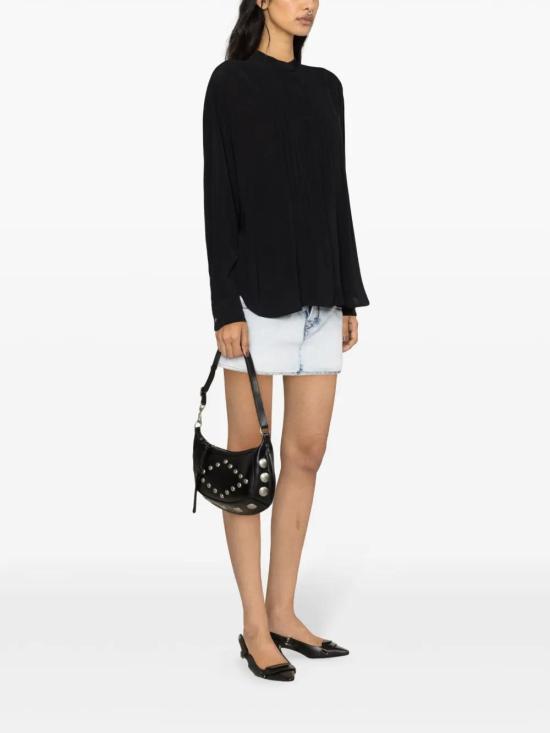  이자벨마랑 셔츠 HT0309FAB1J12I black - ISABEL MARANT