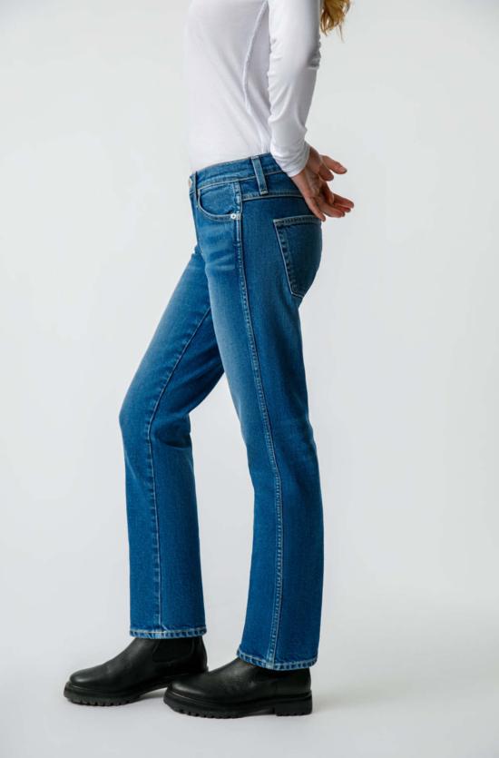  아모 데님 데님 팬츠 토니 로우 슬림 진스 러스터 - AMO DENIM