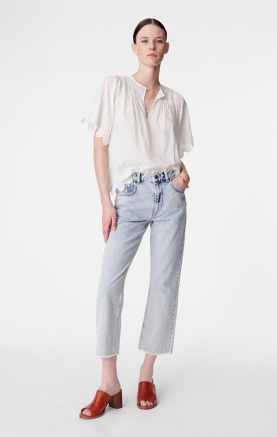  바네사브루노 데님 팬츠 Vanessa Bruno 비아리츠 청바지 Givre