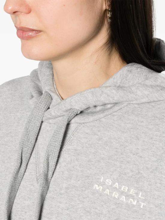  이자벨마랑 후드 티셔츠 SW0102FAA2M41I grey - ISABEL MARANT