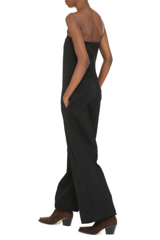  보테가베네타 점프수트 666487VKIS0 1000 Black - BOTTEGA VENETA