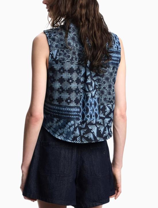 25SS 엠포리오 아르마니 숏팬츠 EW001498AF14968MB001 BLUE DENIM - EMPORIO ARMANI