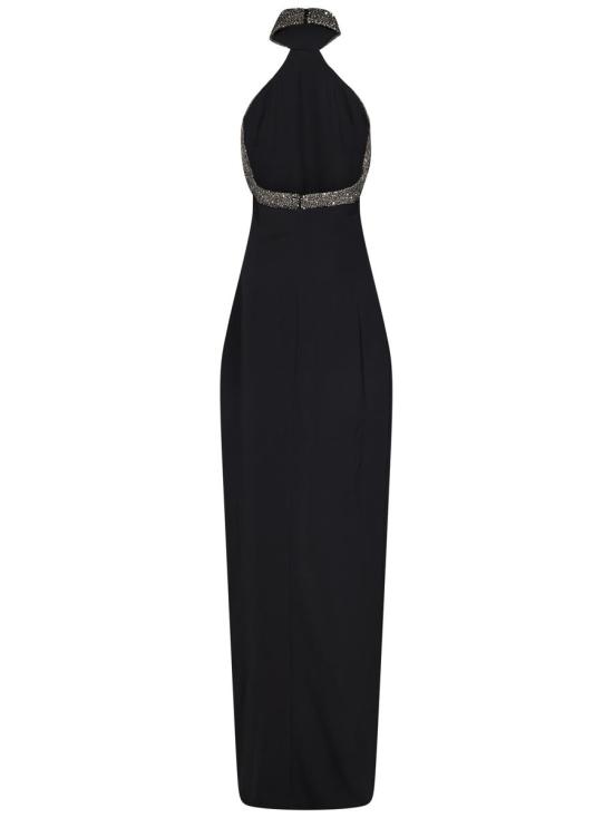 25SS 톰포드 롱 원피스 AB3551SDE483LB999 Black - TOMFORD