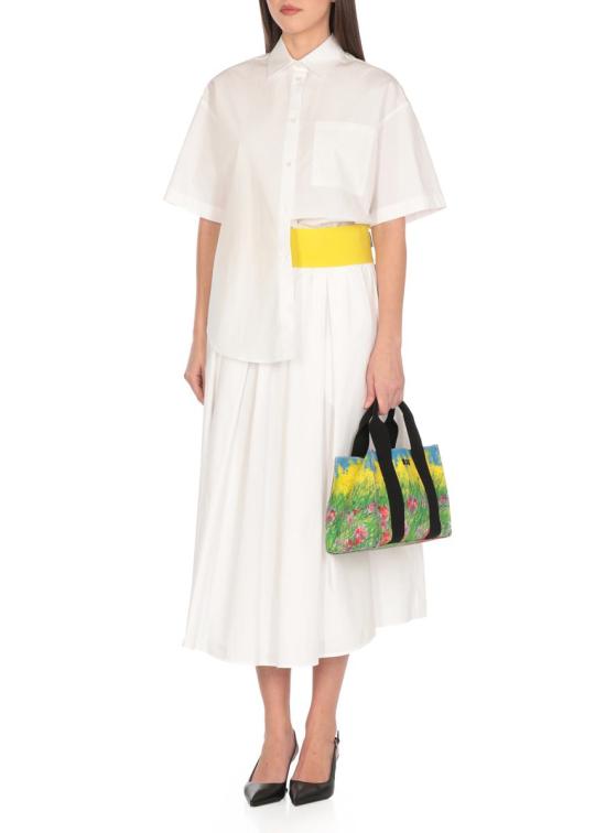 25SS 엠에스지엠 숏 스커트 3842MDD0925731501 WHITE - MSGM