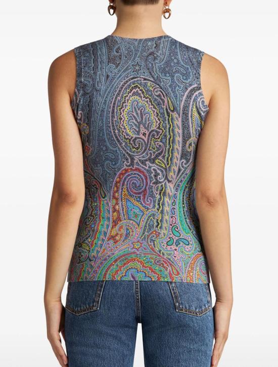 25SS 에트로 스웨터 WRKE0238AV553X0884 BLUE - ETRO