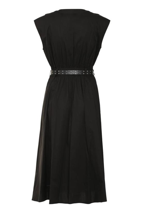 25SS 마이클 코어스 미디 원피스 MS5830KF4C 001 Black - MICHAEL KORS