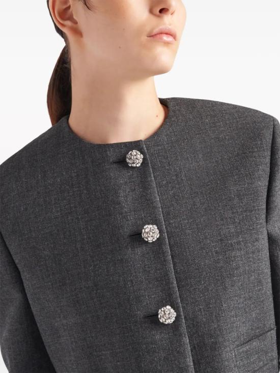  프라다 자켓 P521OSOOO11CZ grey - PRADA