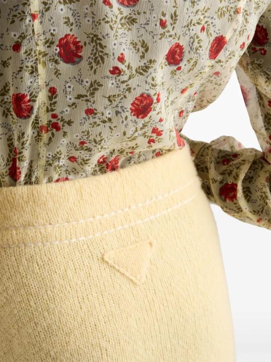  프라다 숏 스커트 21480SOOO1ISX butter - PRADA