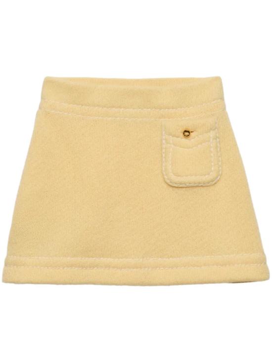  프라다 숏 스커트 21480SOOO1ISX butter