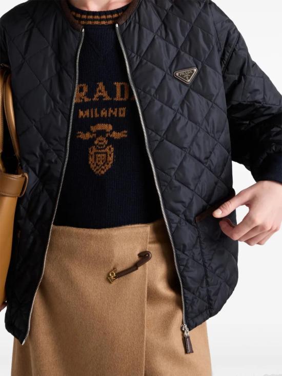  프라다 미디 스커트 P125KESAMO165 camel - PRADA