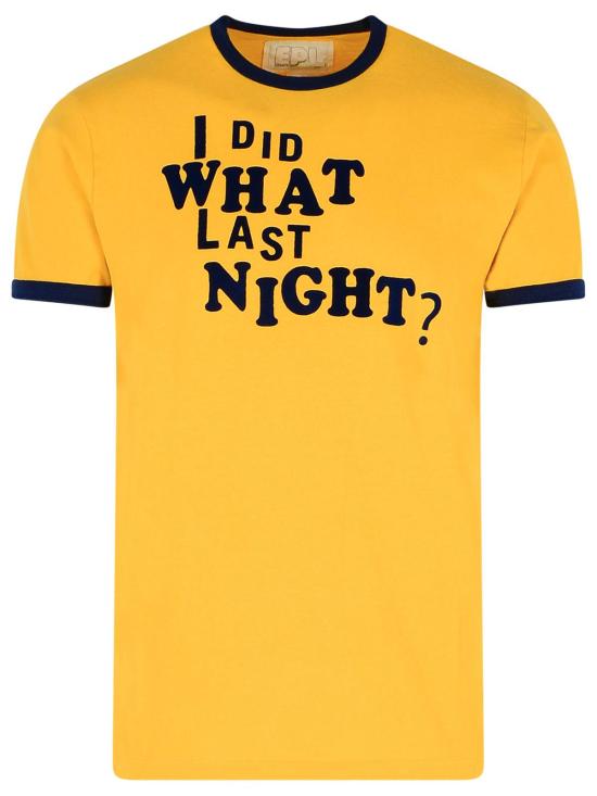 25SS 이알엘 반팔 티셔츠 ERL10T003YELLOW Yellow