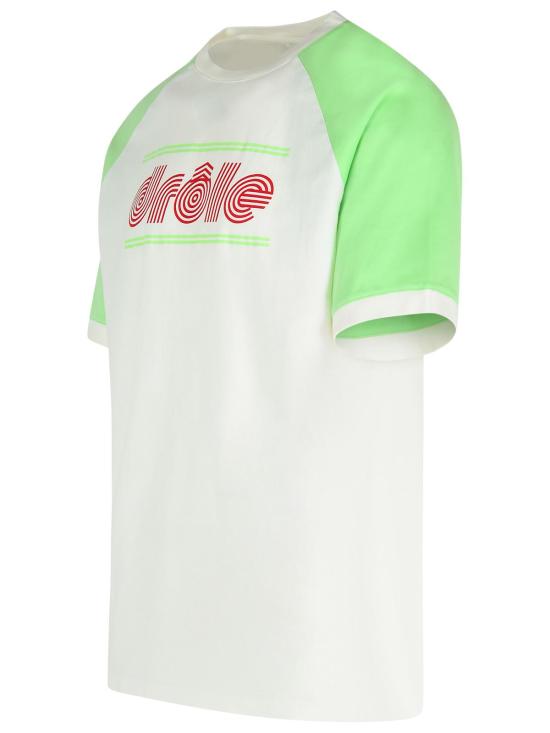 25SS 드롤드무슈 반팔 티셔츠 G TS247 CO002OW White - DROLE DE MONSIEUR