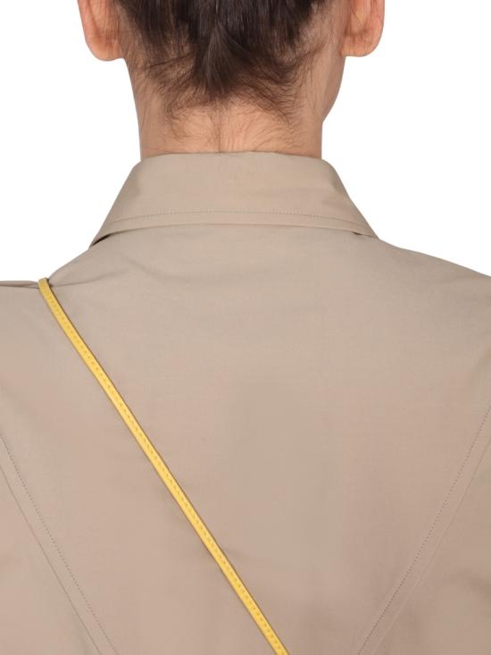 25SS 보테가베네타 미디 원피스 647409 VKIX09733 BEIGE - BOTTEGA VENETA