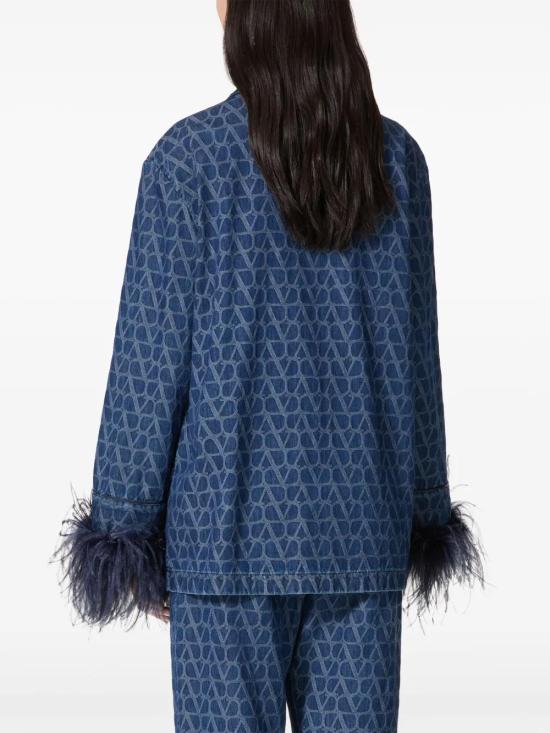  발렌티노 가라바니 수트 자켓 BDB01V8M9 indigo - VALENTINO GARAVANI