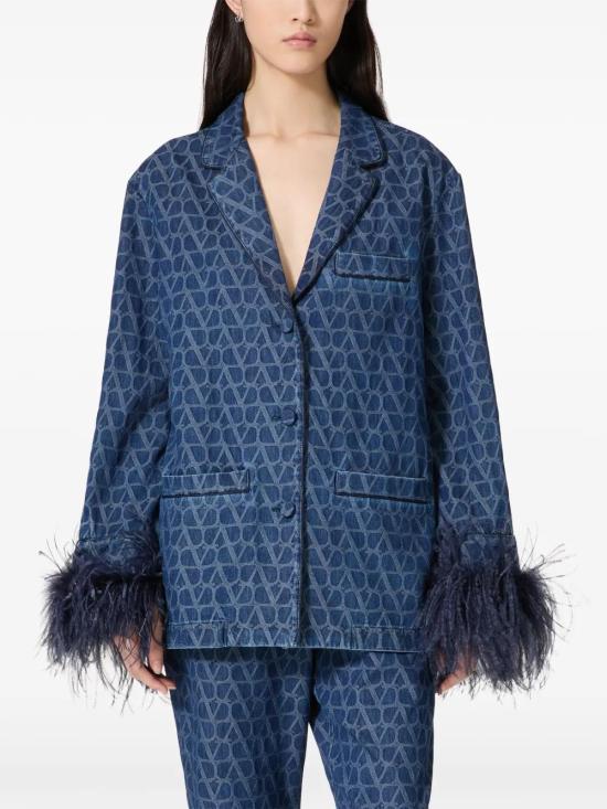  발렌티노 가라바니 수트 자켓 BDB01V8M9 indigo - VALENTINO GARAVANI